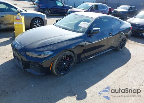 2022 BMW M440I z USA, uszkodzony, nr VIN WBA83AP0XNCH59976